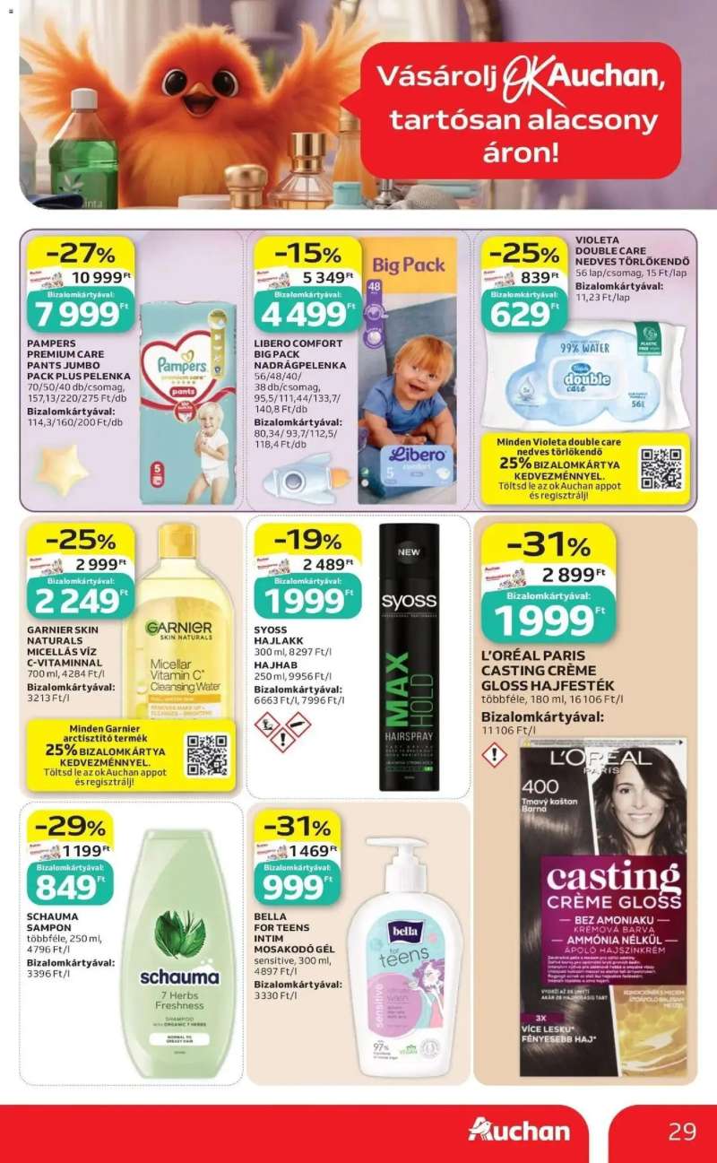 Auchan Auchan akciós újság Szeged 29 oldal