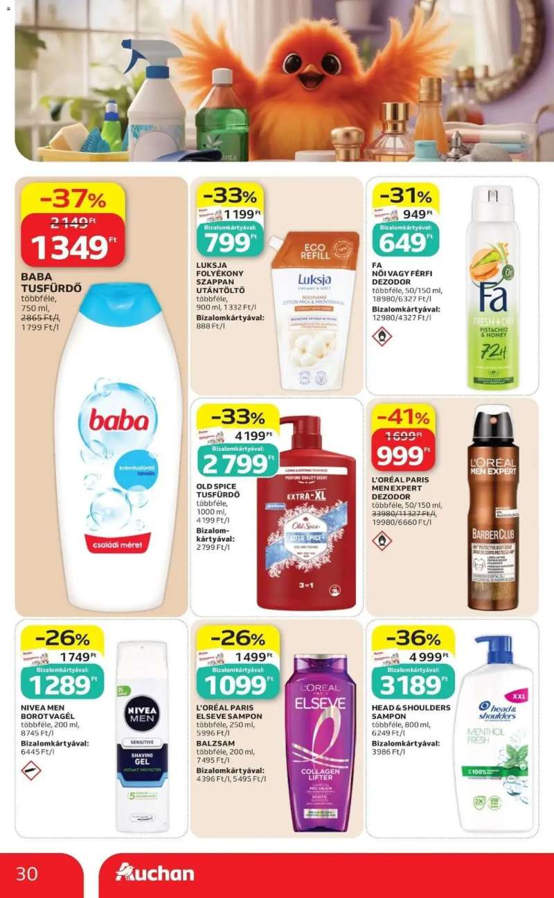 Auchan Auchan akciós újság Szeged 30 oldal