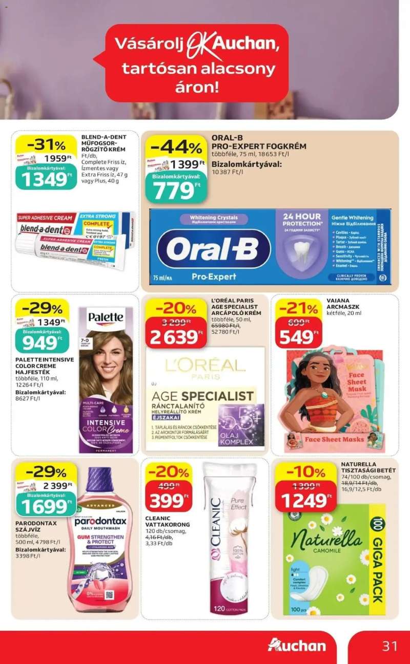 Auchan Auchan akciós újság Szeged 31 oldal