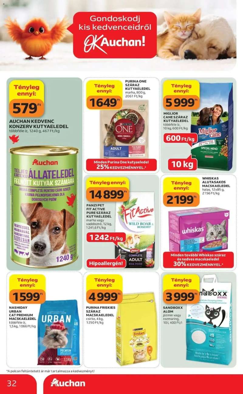 Auchan Auchan akciós újság Szeged 32 oldal