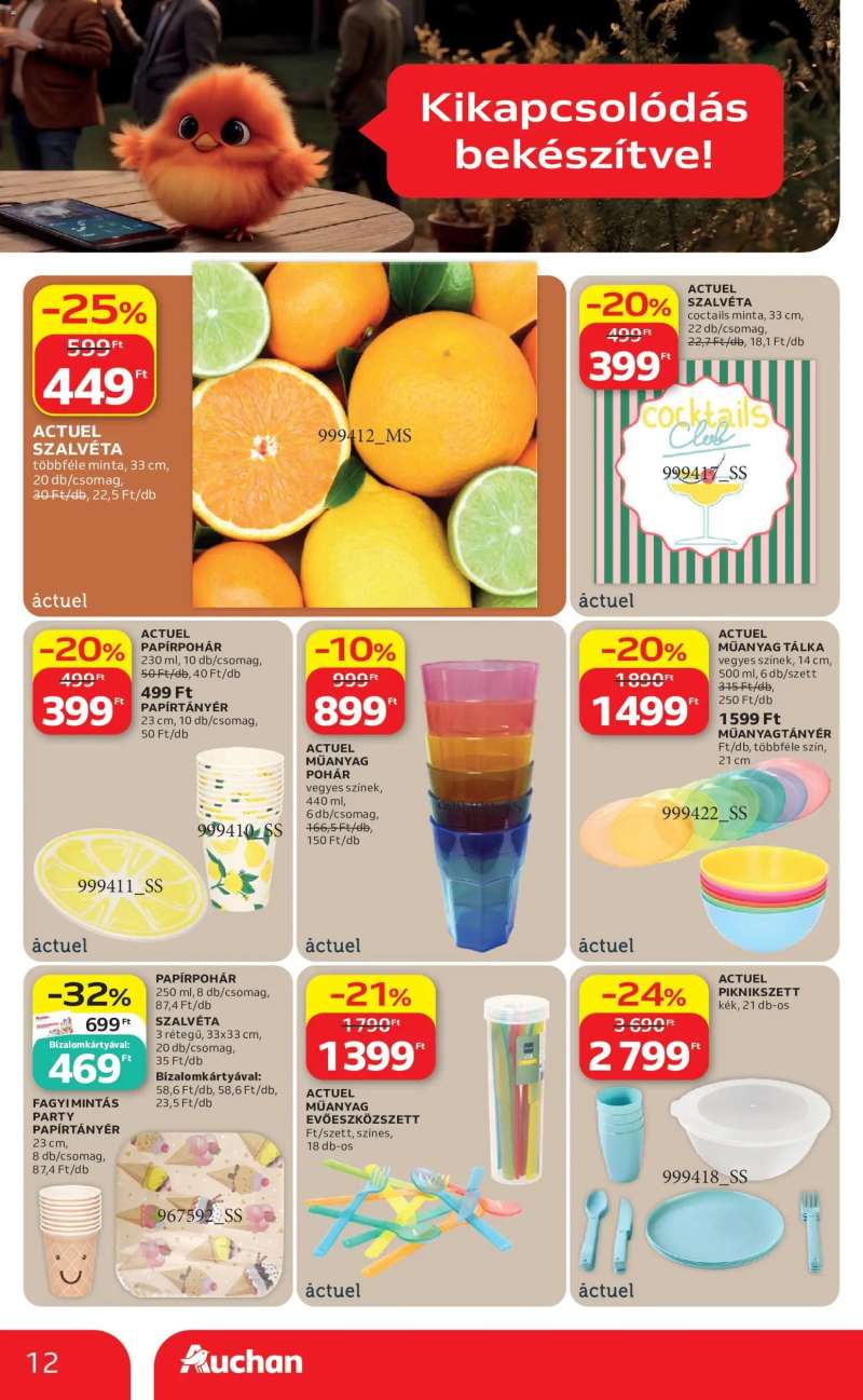Auchan Auchan Grill ajánlataink 12 oldal