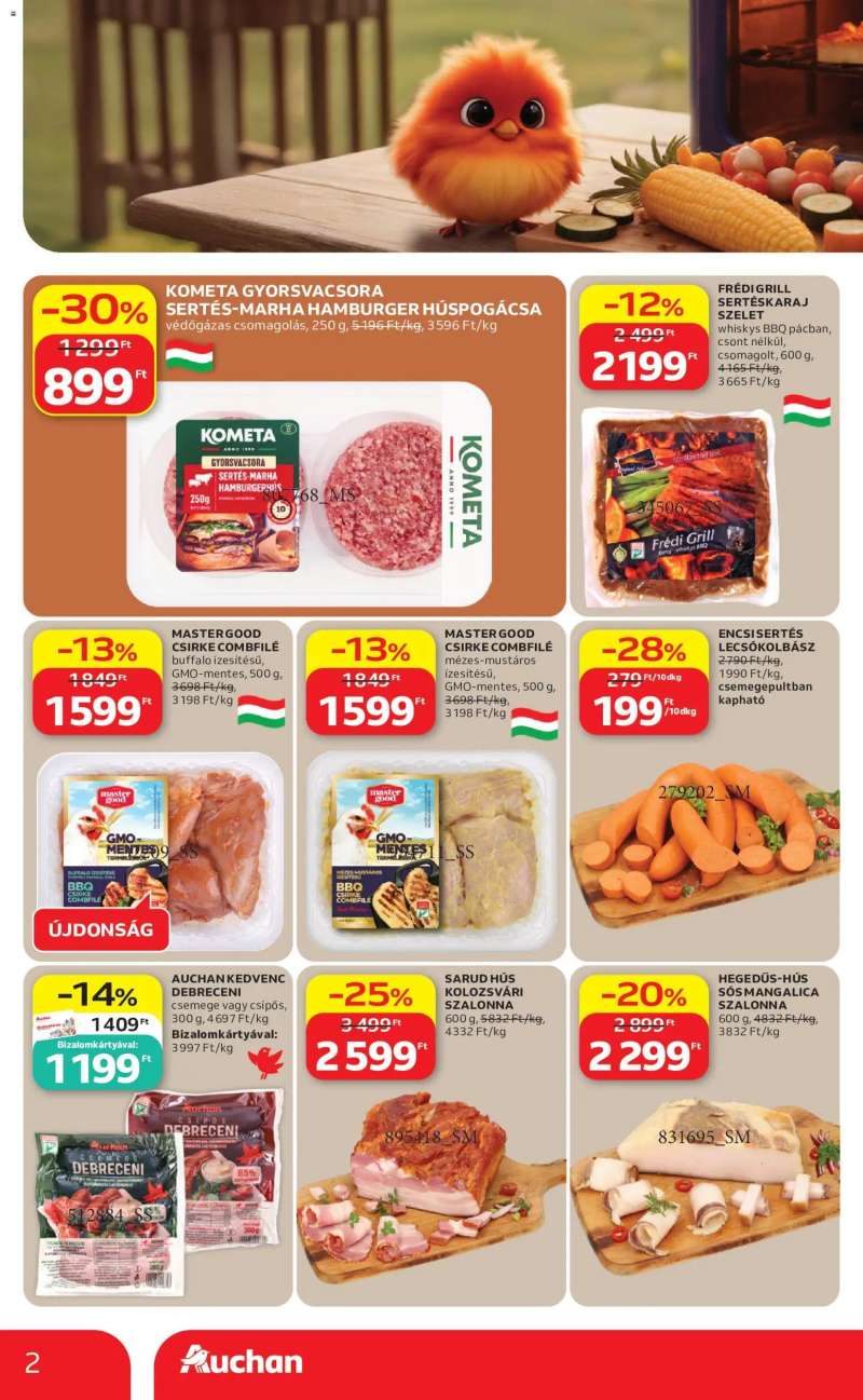 Auchan Auchan Grill ajánlataink 2 oldal