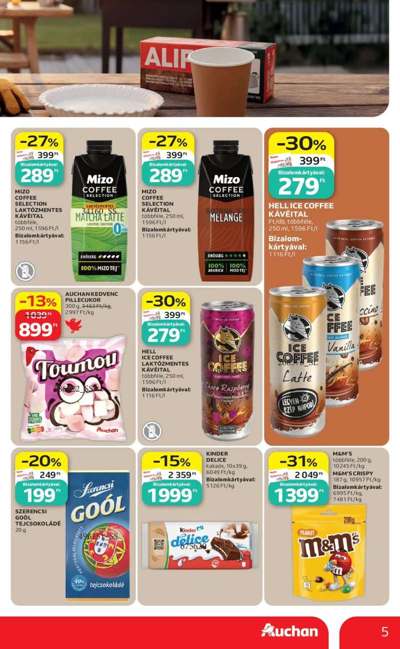 Auchan Auchan Grill ajánlataink 5 oldal