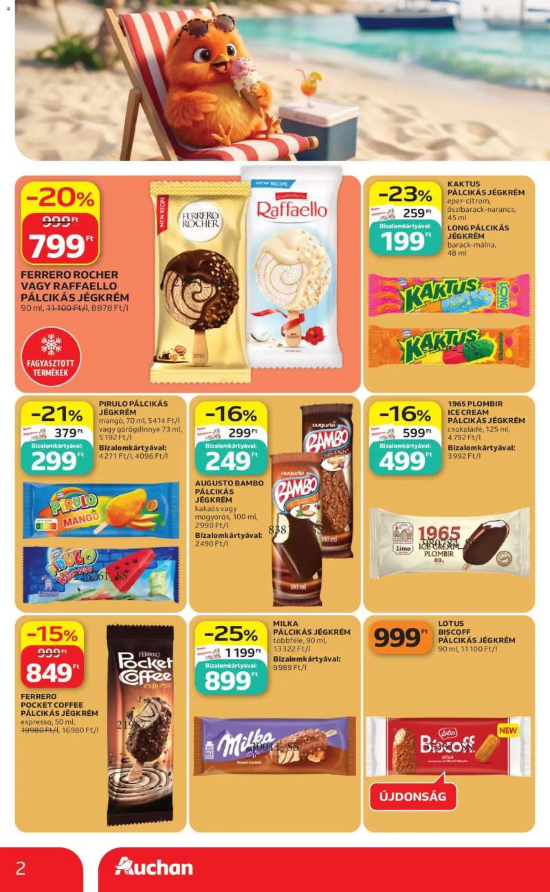 Auchan Auchan Jégkrémvilág 2 oldal