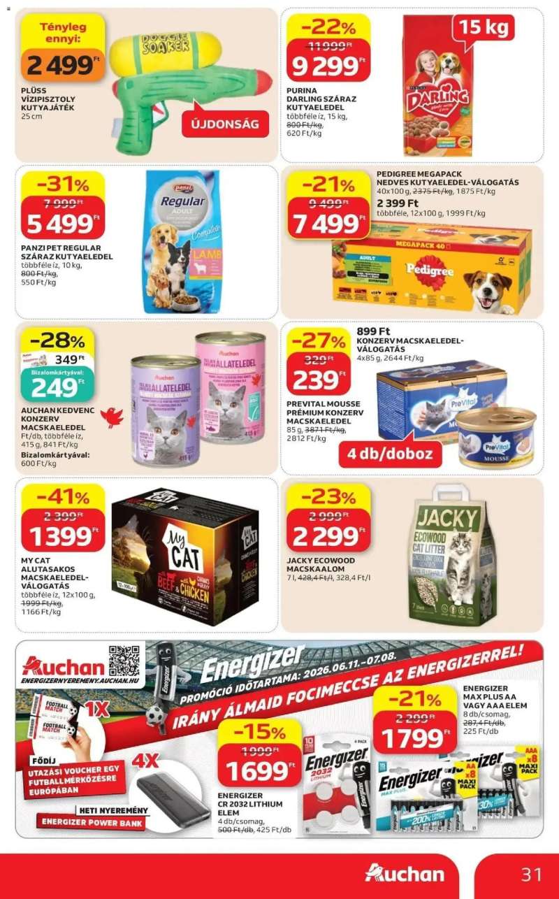 Auchan Auchan akciós újság Fót 31 oldal