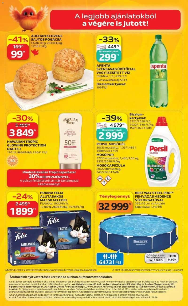 Auchan Auchan akciós újság Fót 38 oldal