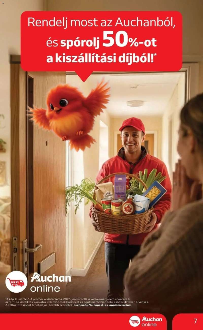 Auchan Auchan akciós újság Fót 7 oldal