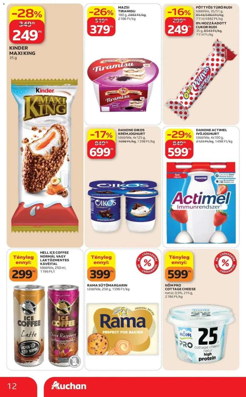 Auchan Auchan újság érvényessége 2026.07.01-ig 12 oldal