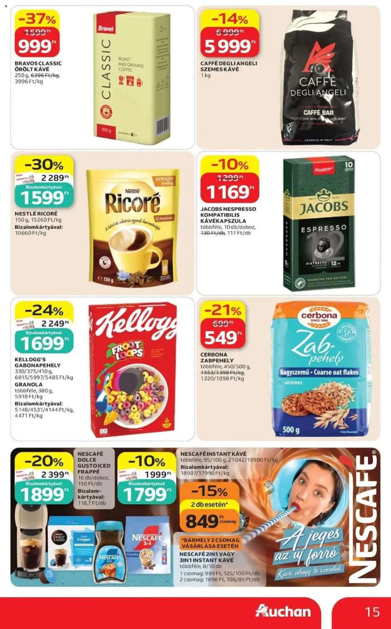 Auchan Auchan újság érvényessége 2026.07.01-ig 15 oldal