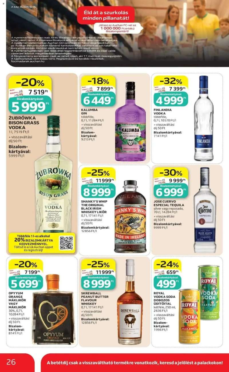 Auchan Auchan újság érvényessége 2026.07.01-ig 26 oldal