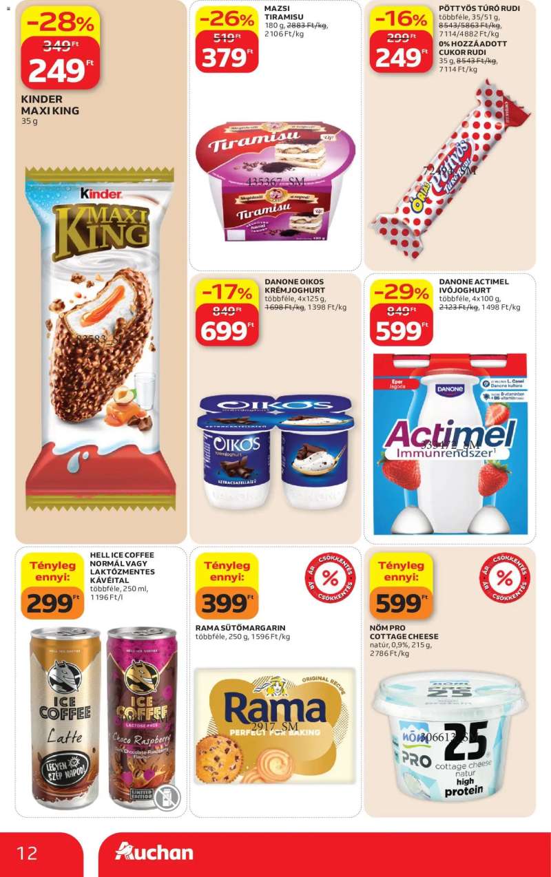 Auchan Auchan akciós újság 12 oldal