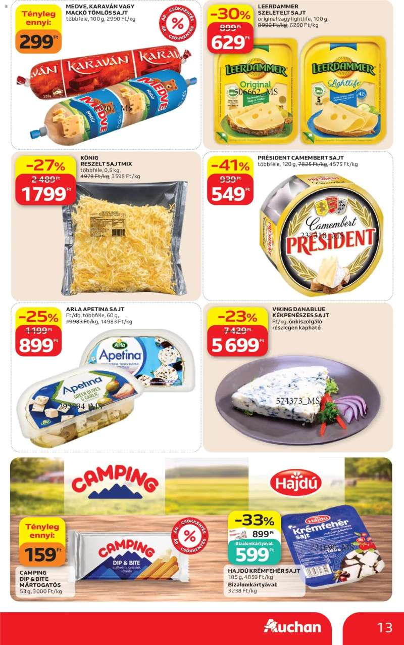 Auchan Auchan akciós újság 13 oldal