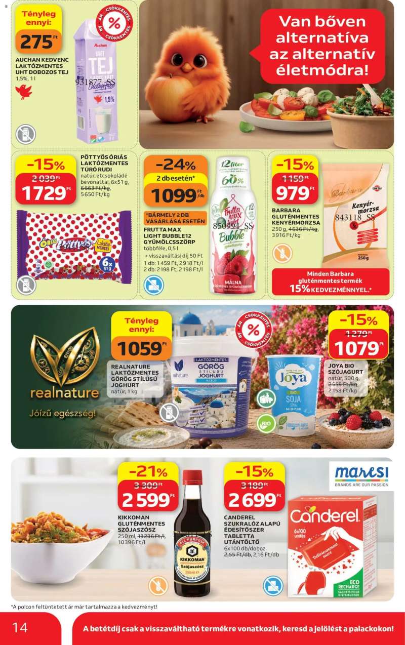 Auchan Auchan akciós újság 14 oldal