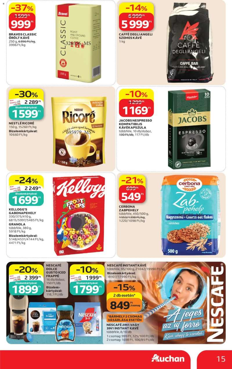 Auchan Auchan akciós újság 15 oldal
