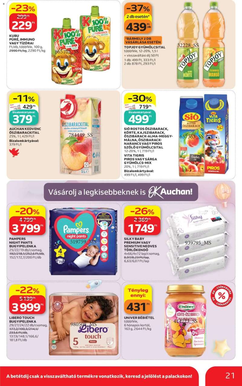 Auchan Auchan akciós újság 21 oldal
