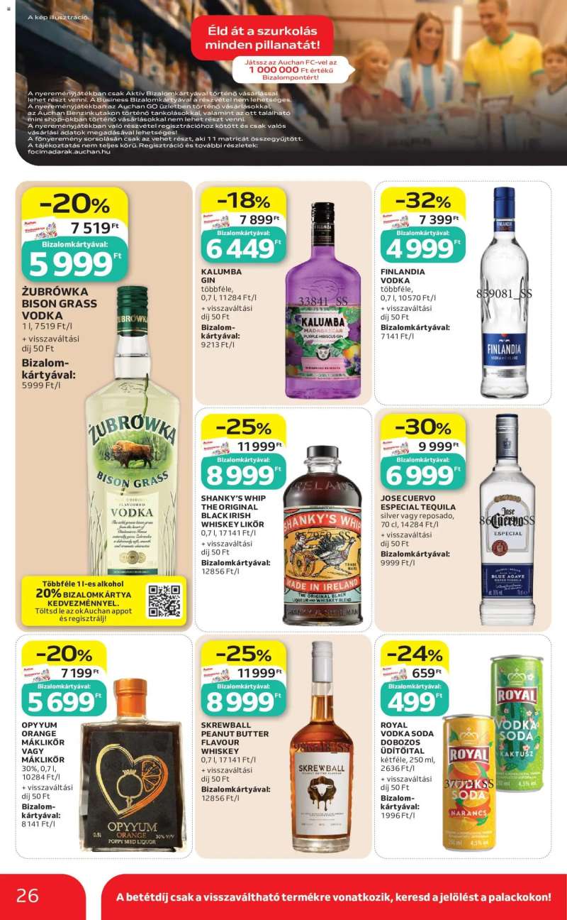Auchan Auchan akciós újság 26 oldal