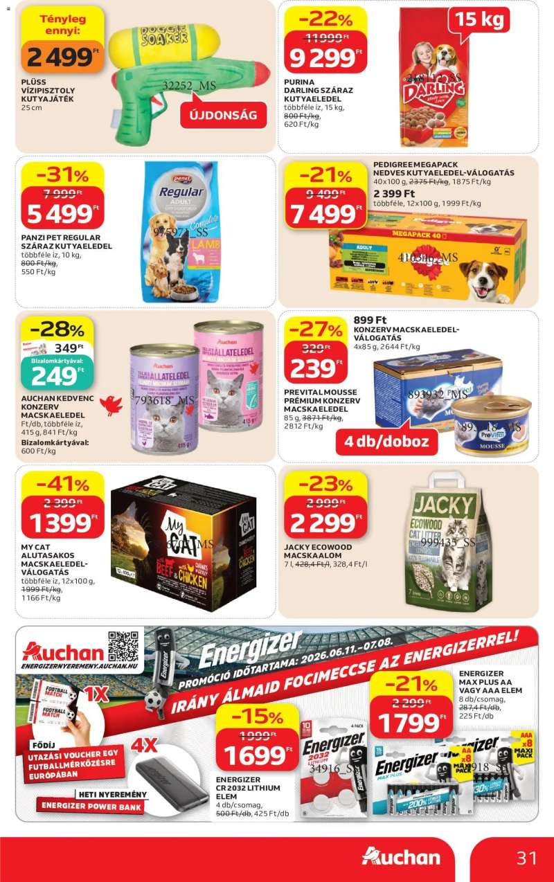 Auchan Auchan akciós újság 31 oldal