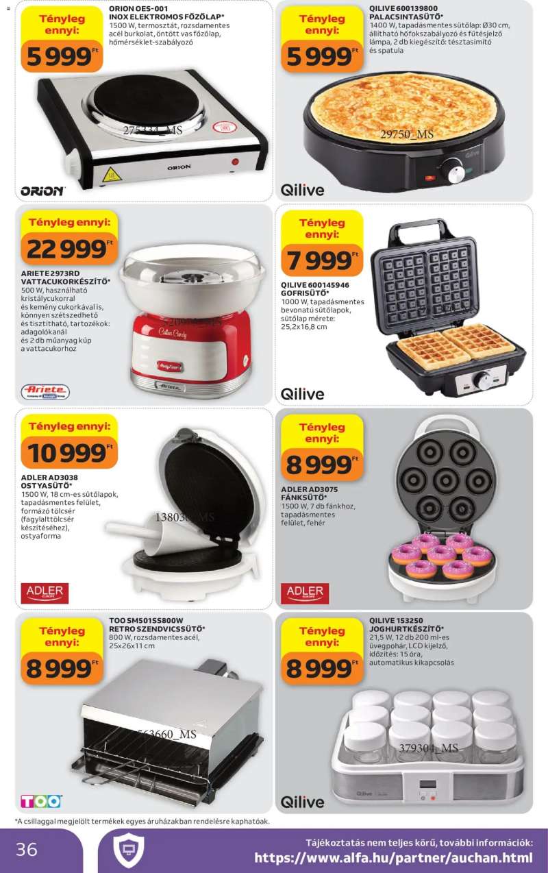 Auchan Auchan akciós újság 36 oldal