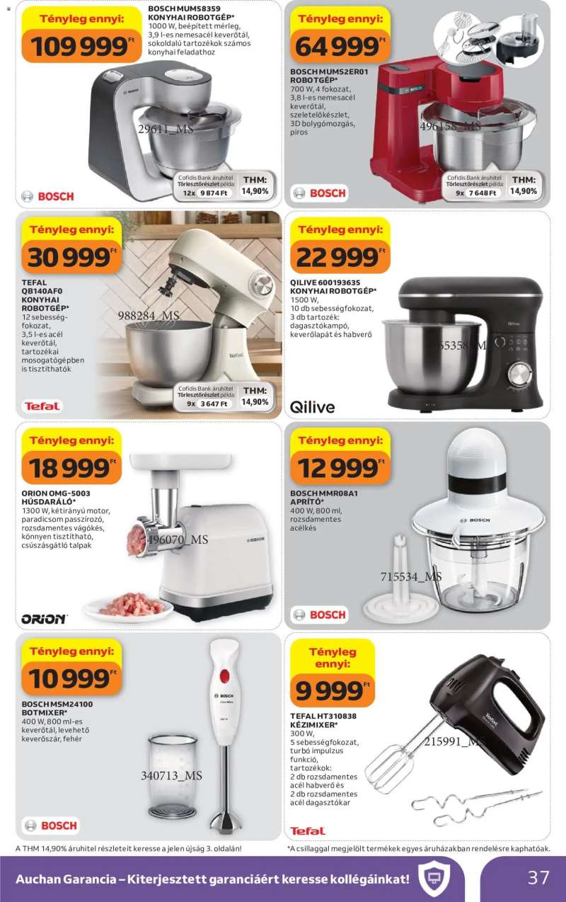 Auchan Auchan akciós újság 37 oldal