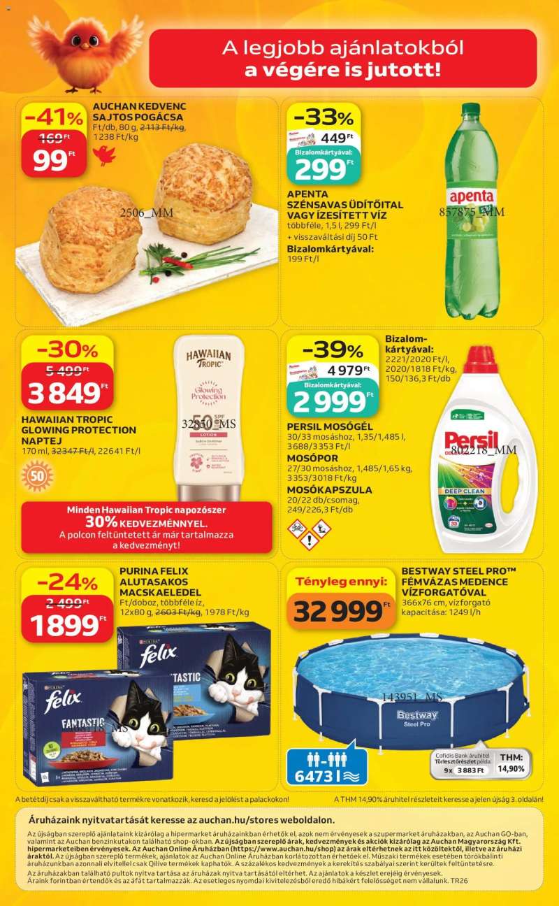 Auchan Auchan akciós újság 38 oldal