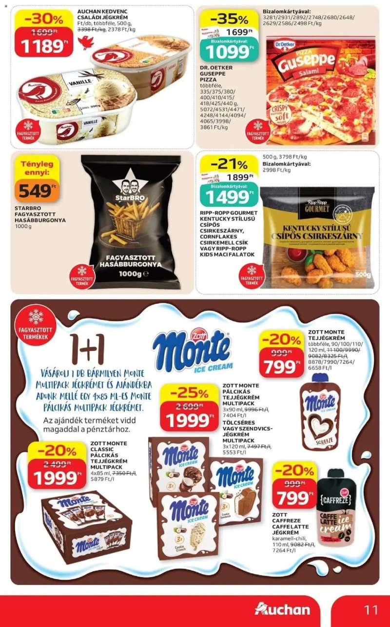 Auchan Auchan akciós újság Szeged 11 oldal