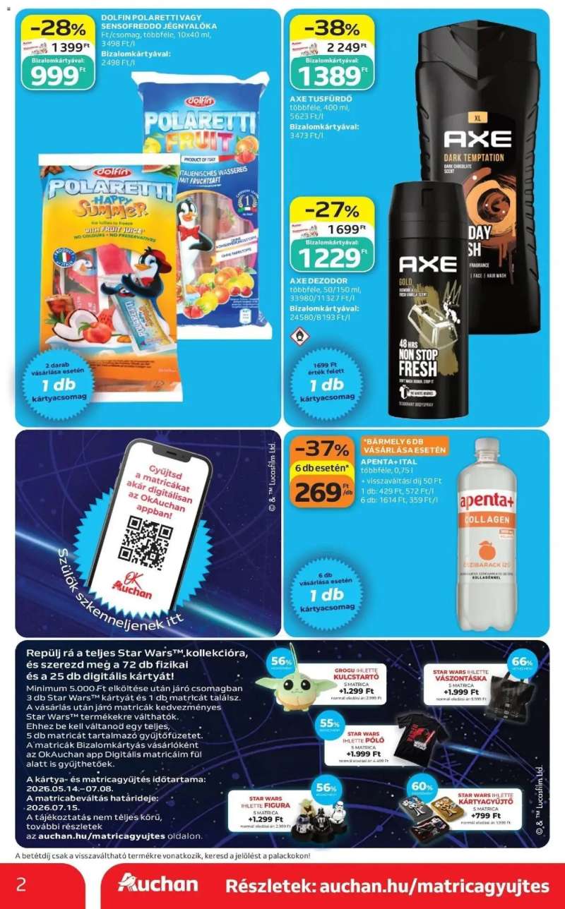 Auchan Auchan akciós újság Szeged 2 oldal