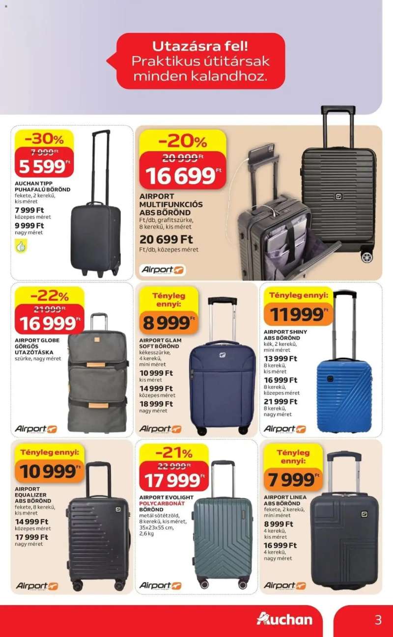 Auchan Auchan Bőrönd ajánlataink Szeged 3 oldal