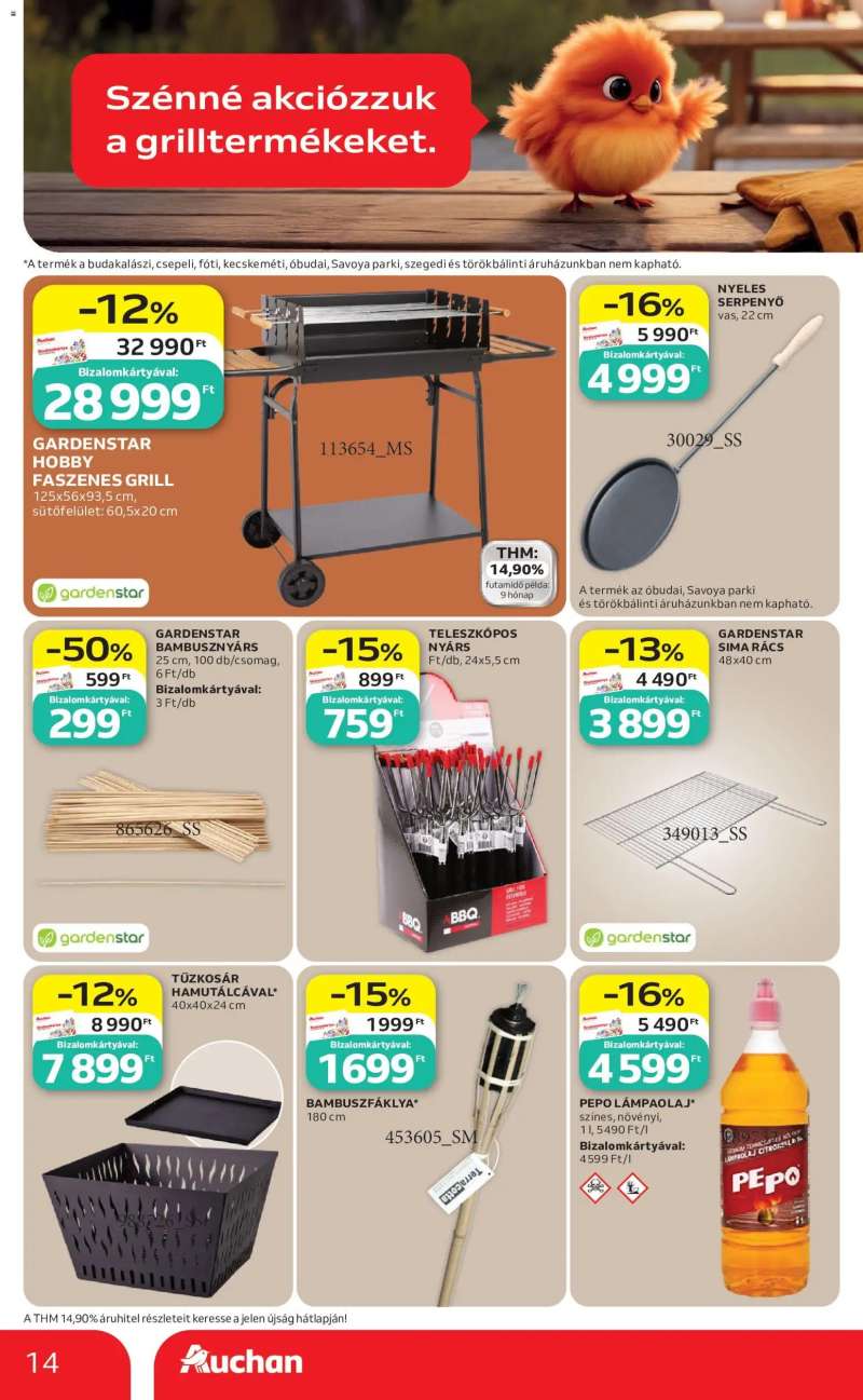 Auchan Auchan Grill ajánlataink 14 oldal