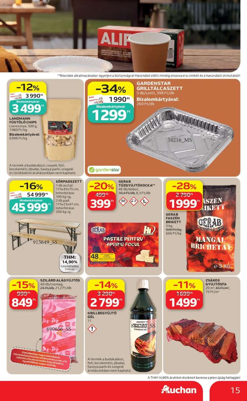 Auchan Auchan Grill ajánlataink 15 oldal