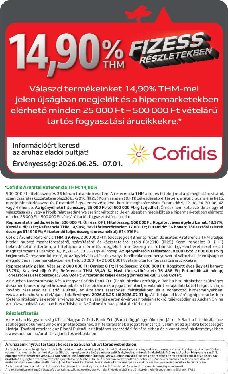 Auchan Auchan Grill ajánlataink 16 oldal