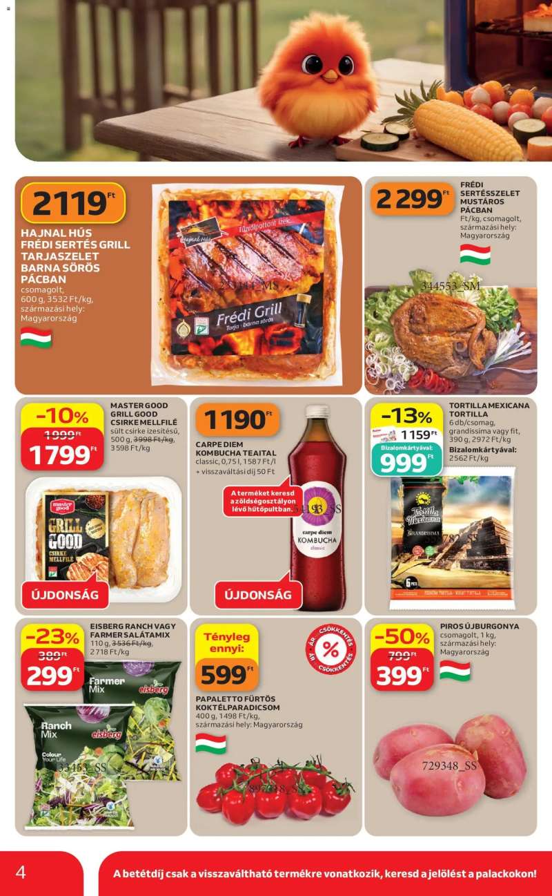 Auchan Auchan Grill ajánlataink 4 oldal