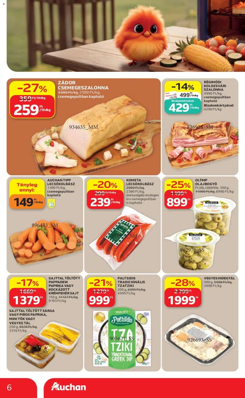 Auchan Auchan Grill ajánlataink 6 oldal