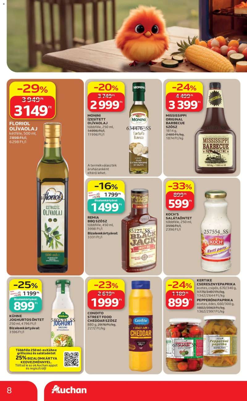 Auchan Auchan Grill ajánlataink 8 oldal