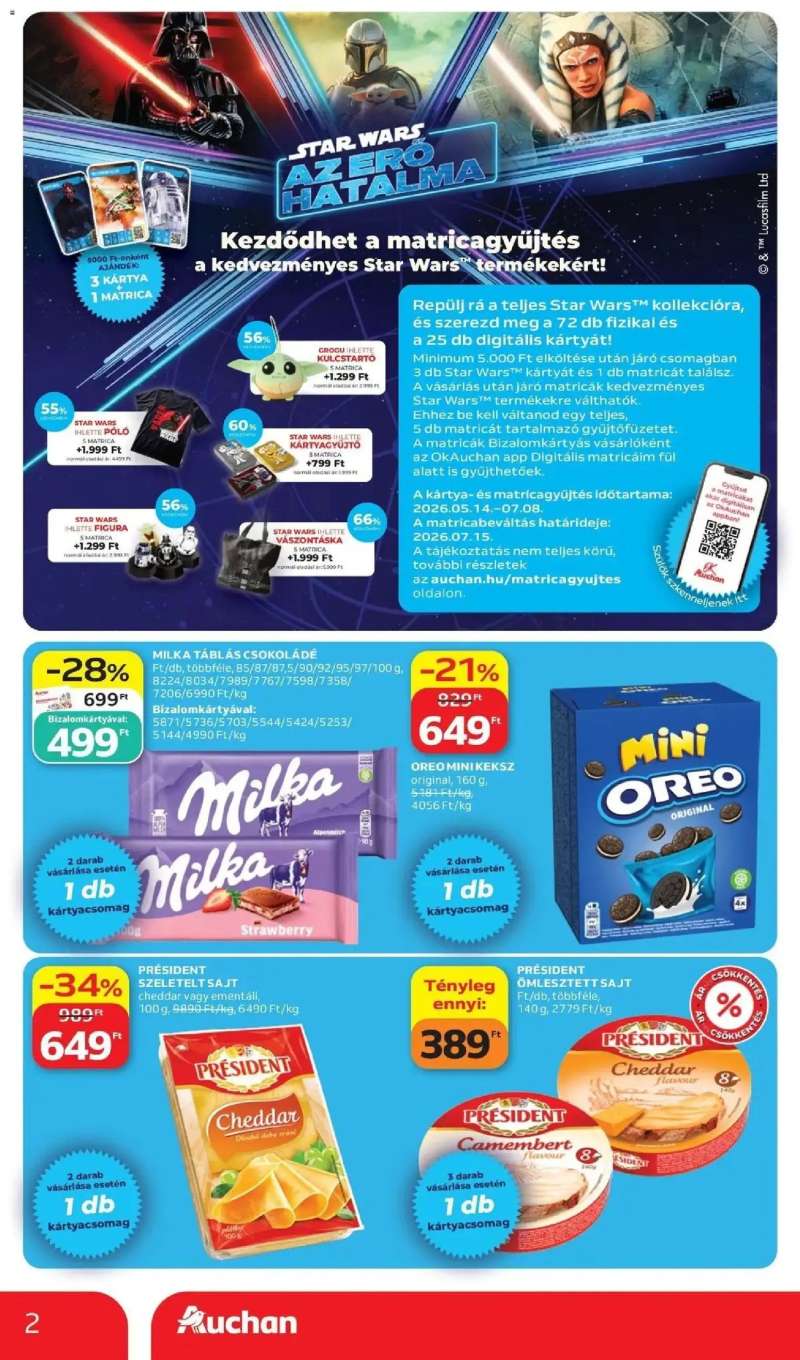 Auchan Auchan akciós újság Fót 2 oldal