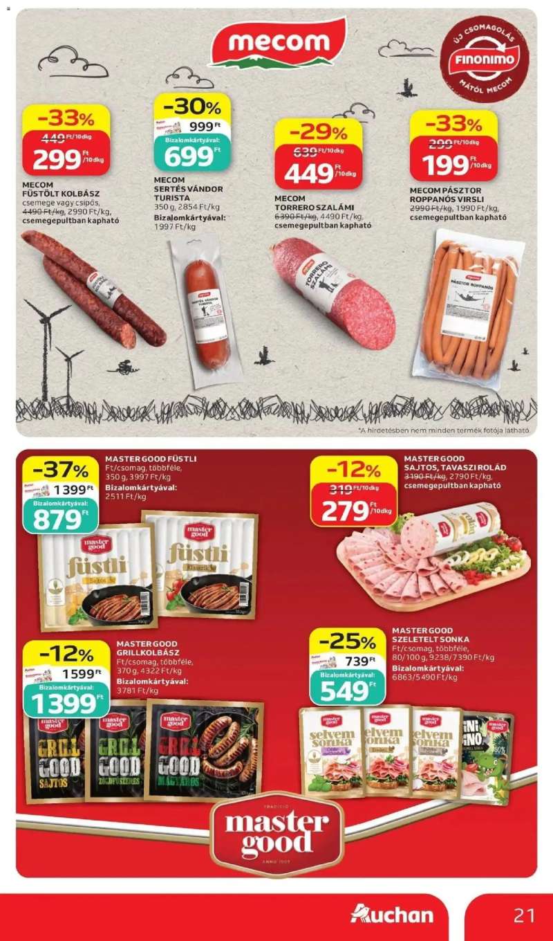 Auchan Auchan akciós újság Fót 21 oldal