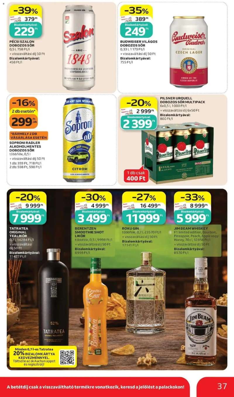 Auchan Auchan akciós újság Fót 37 oldal
