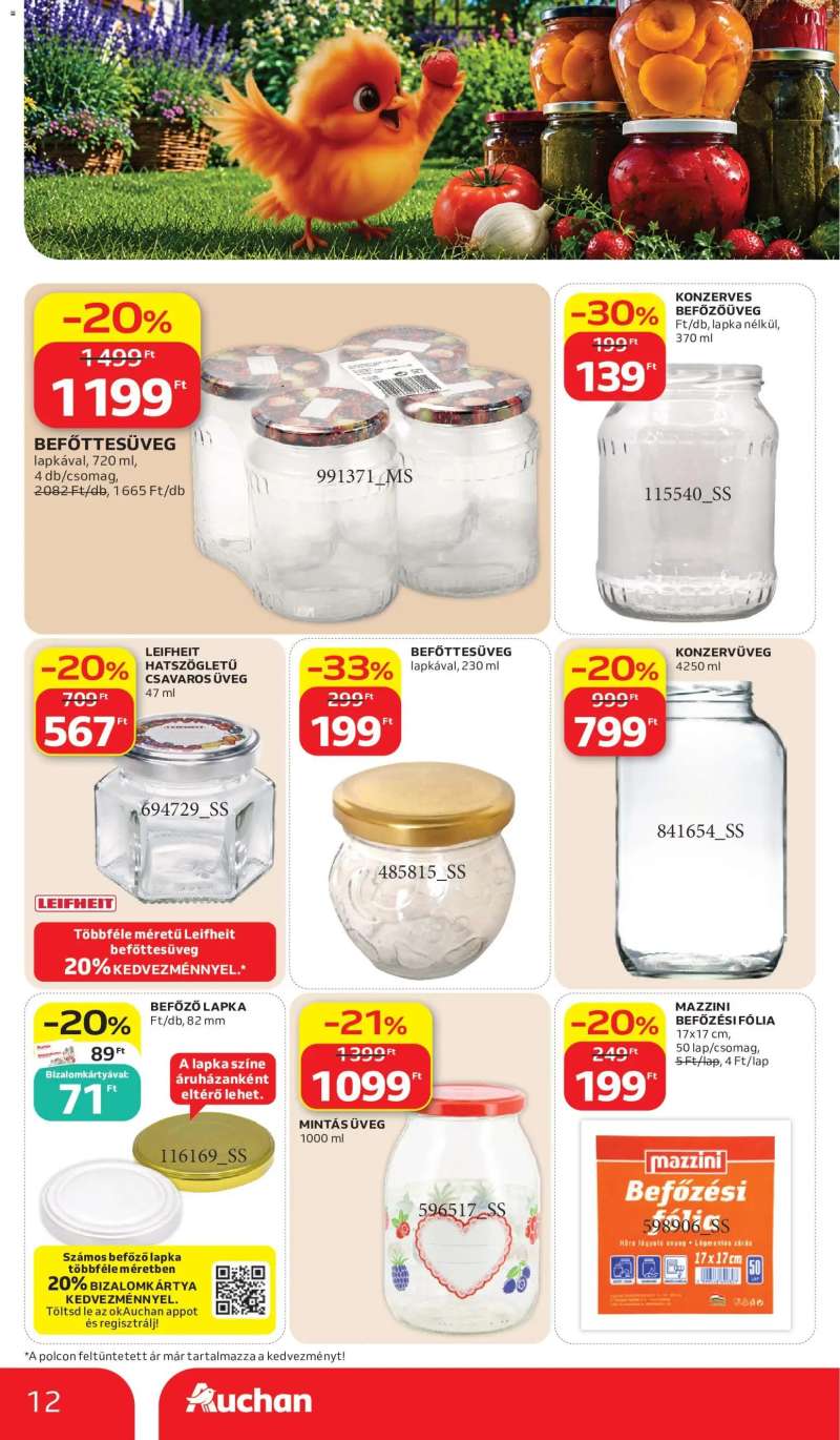 Auchan Auchan akciós újság 12 oldal