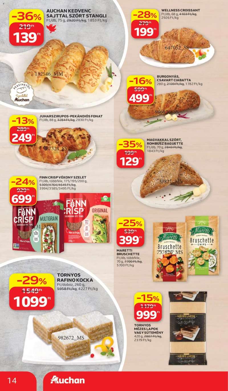 Auchan Auchan akciós újság 14 oldal