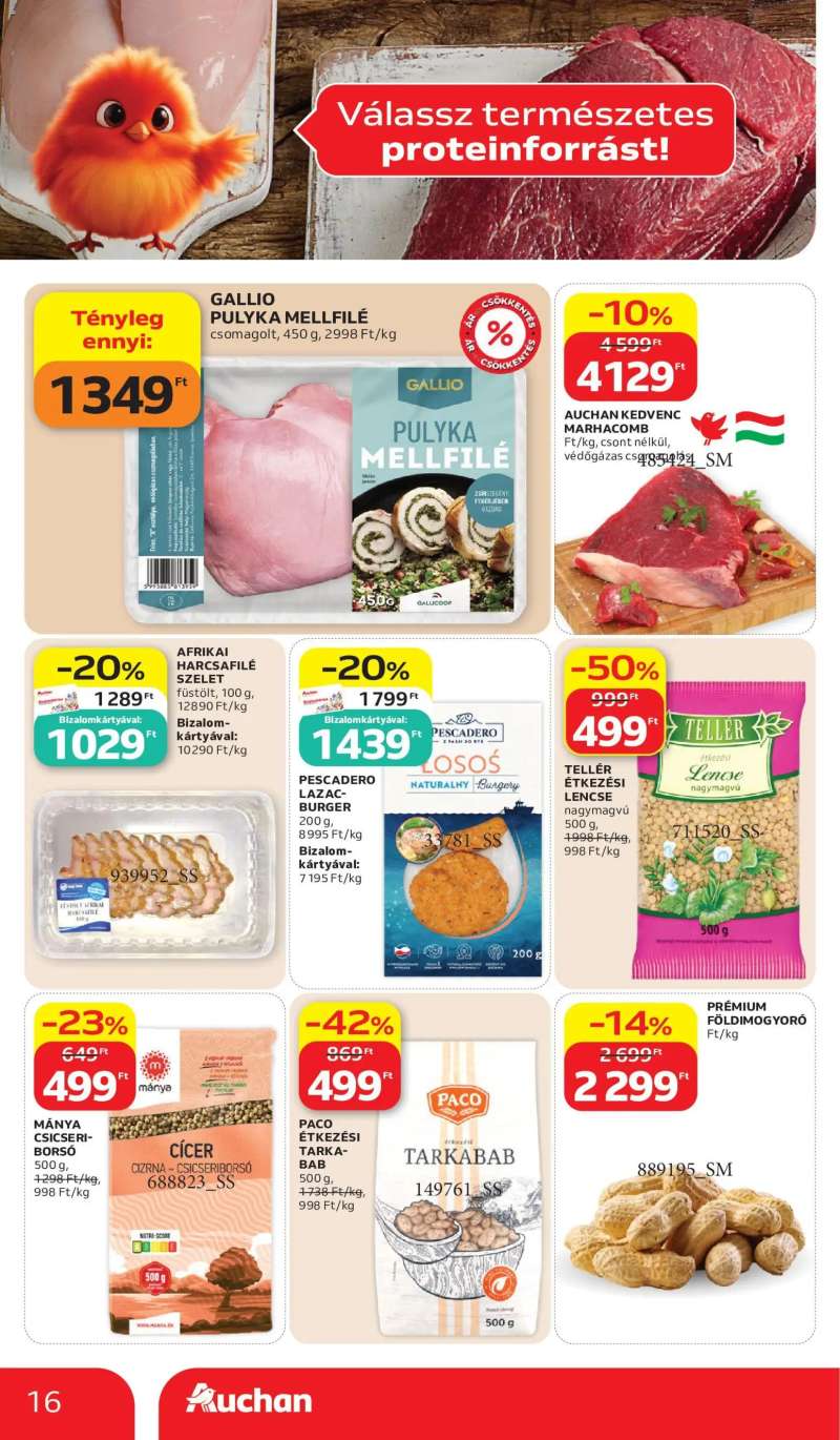 Auchan Auchan akciós újság 16 oldal