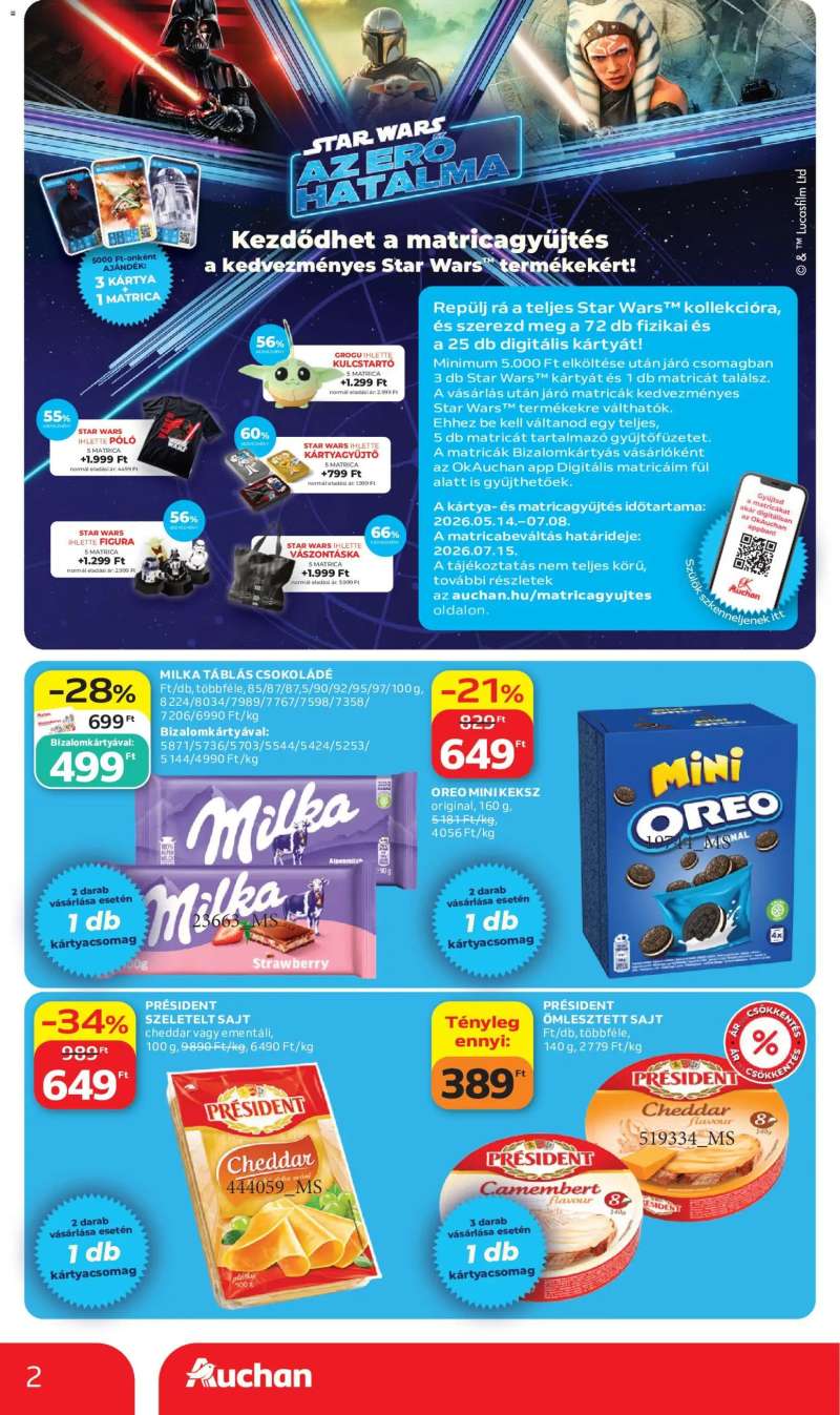 Auchan Auchan akciós újság 2 oldal