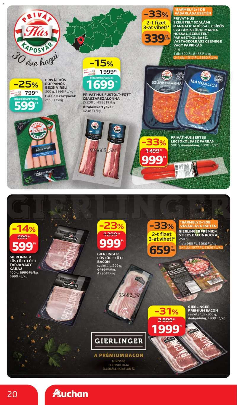 Auchan Auchan akciós újság 20 oldal