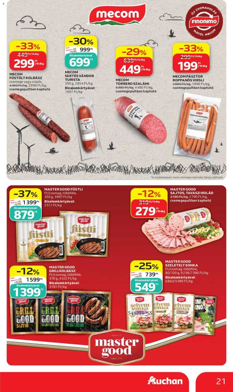 Auchan Auchan akciós újság 21 oldal