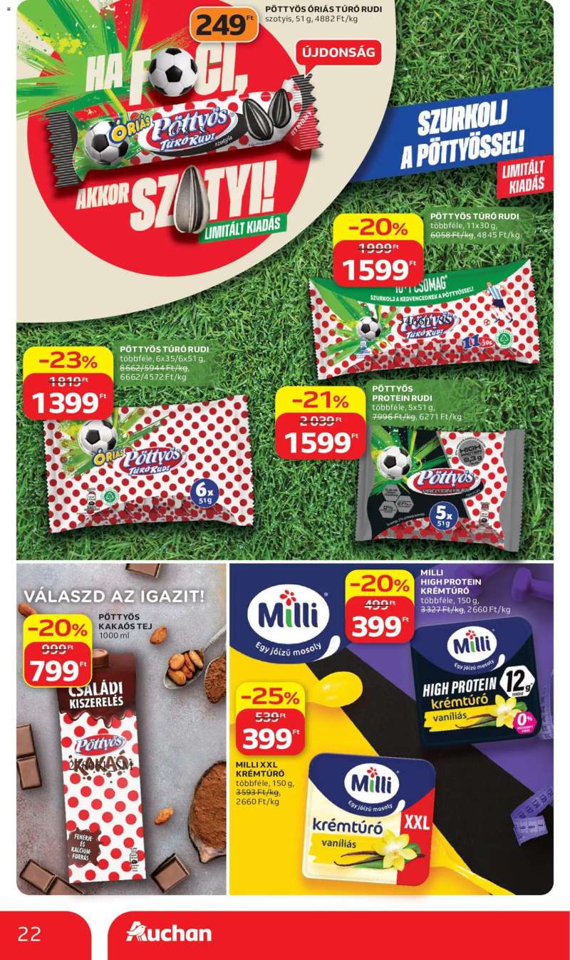 Auchan Auchan akciós újság 22 oldal