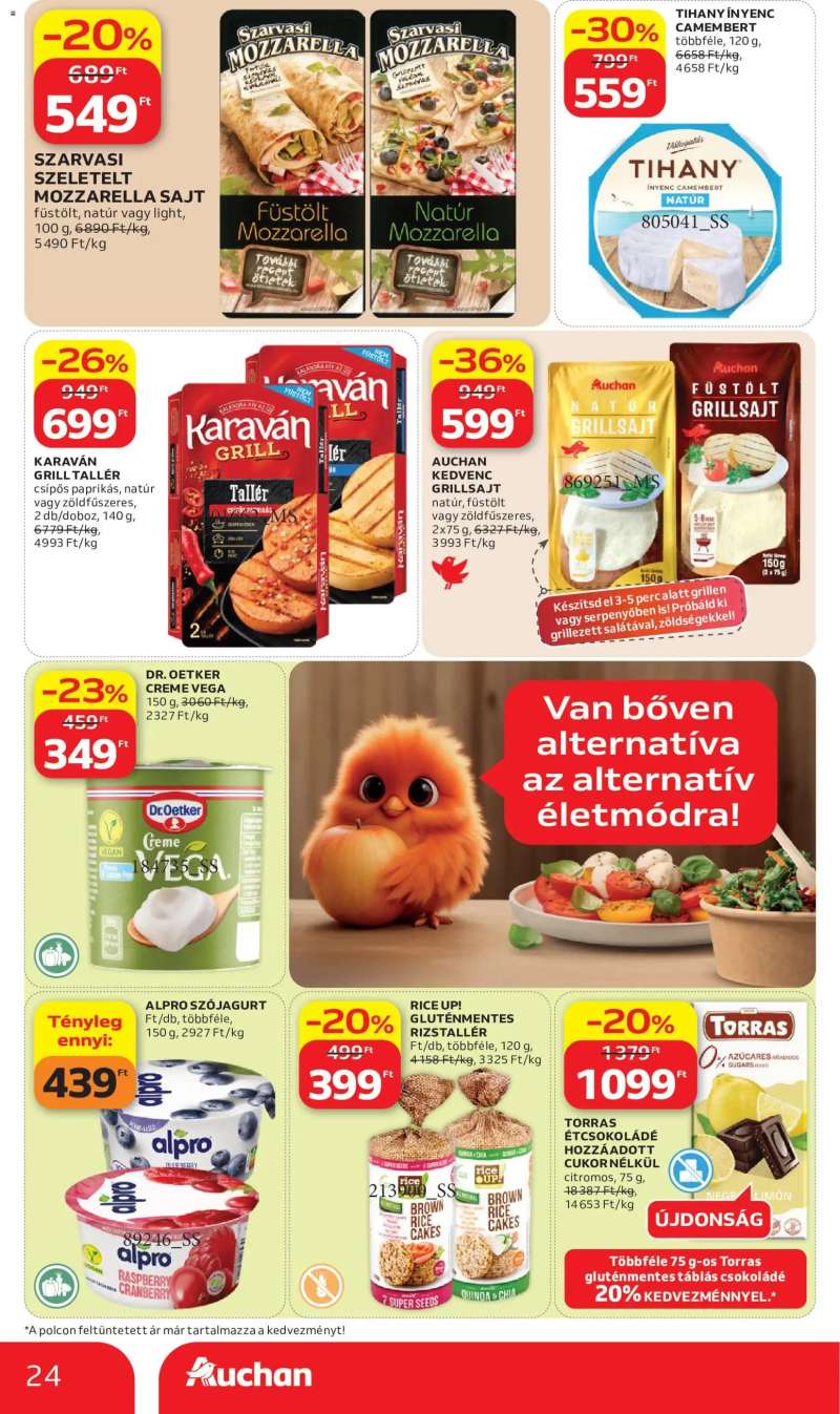 Auchan Auchan akciós újság 24 oldal