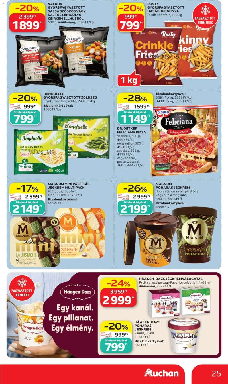 Auchan Auchan akciós újság 25 oldal
