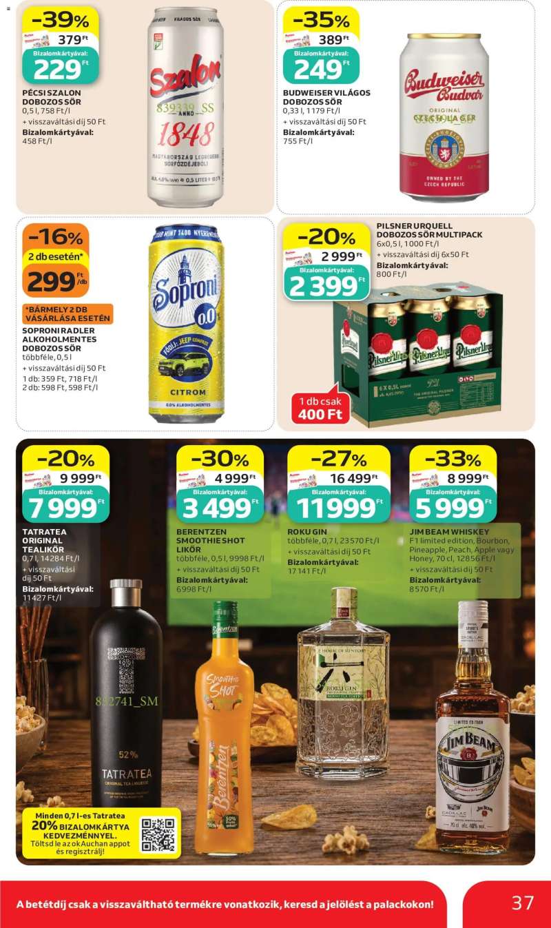 Auchan Auchan akciós újság 37 oldal