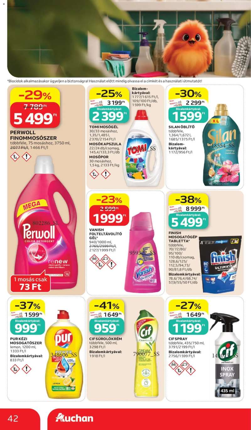 Auchan Auchan akciós újság 42 oldal