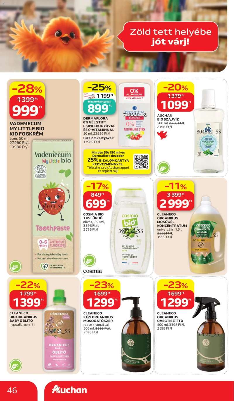 Auchan Auchan akciós újság 46 oldal