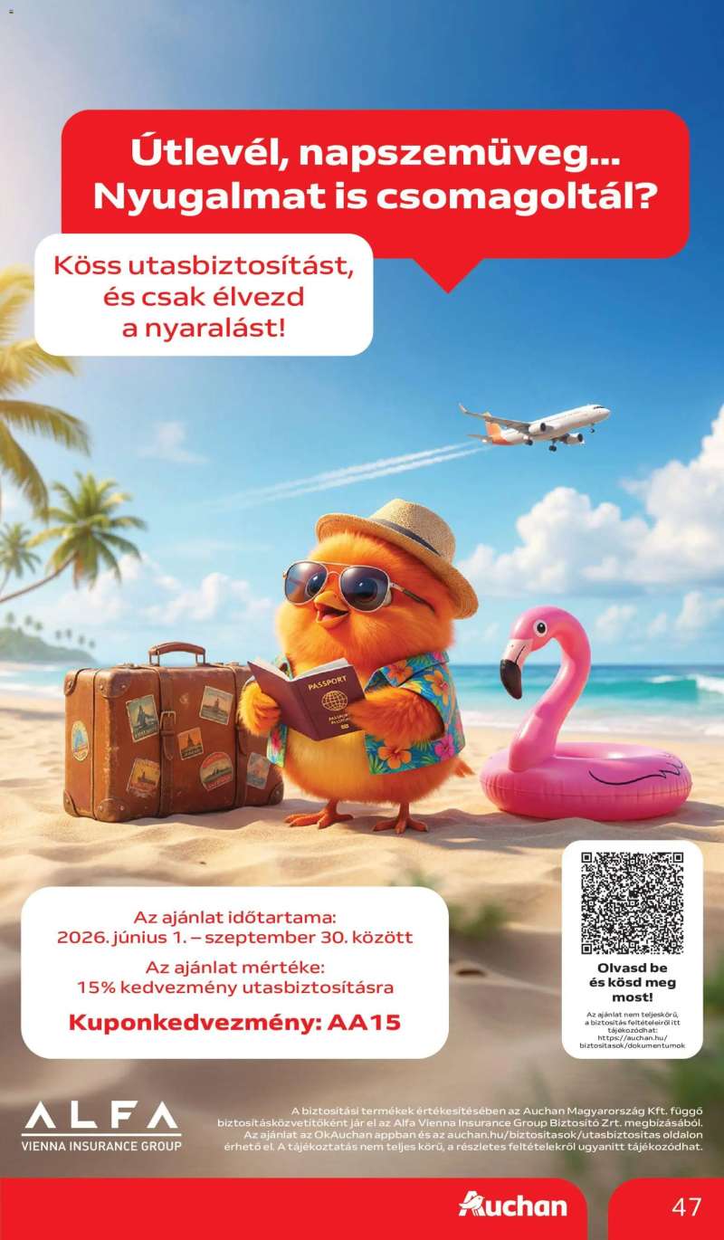 Auchan Auchan akciós újság 47 oldal