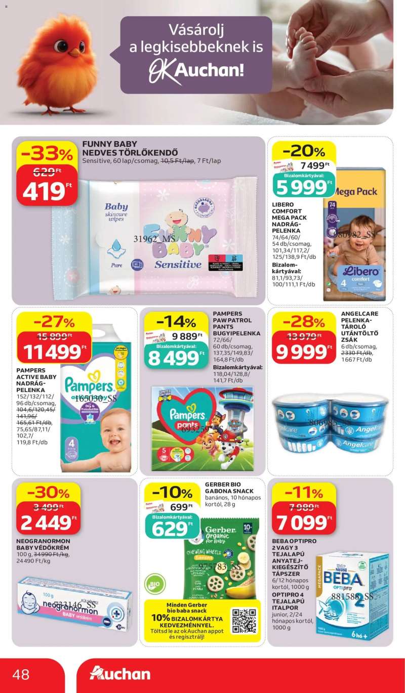 Auchan Auchan akciós újság 48 oldal